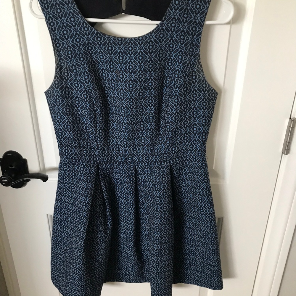 Geo Pattern A-Line Dress